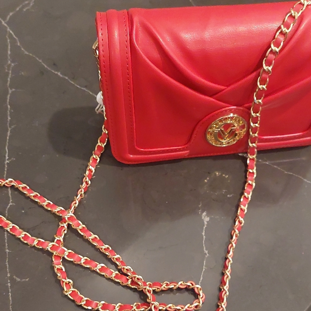 Valentino Orlandi Red Crossbody Bag - Picture 4 of 8